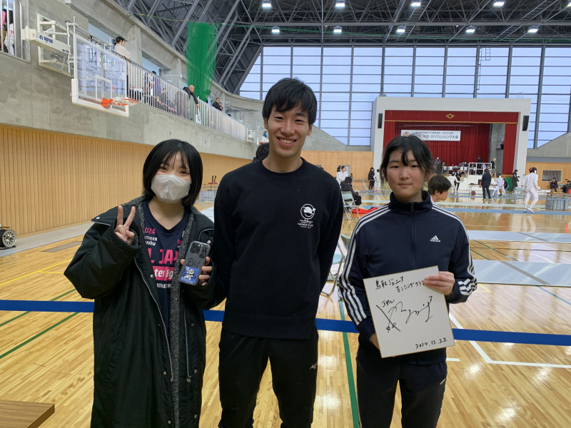 フェンシング金メダリスト加納選手