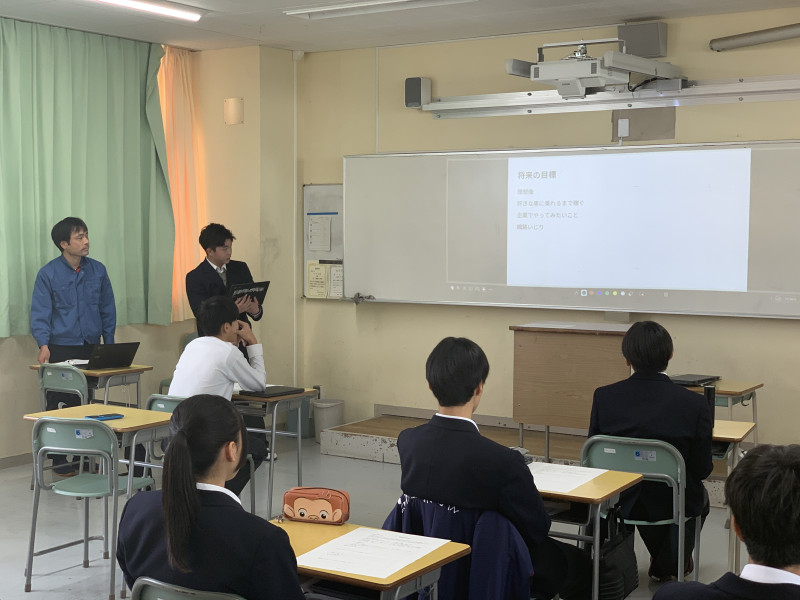 B1進路伝達会