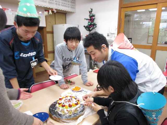 ケーキ作り