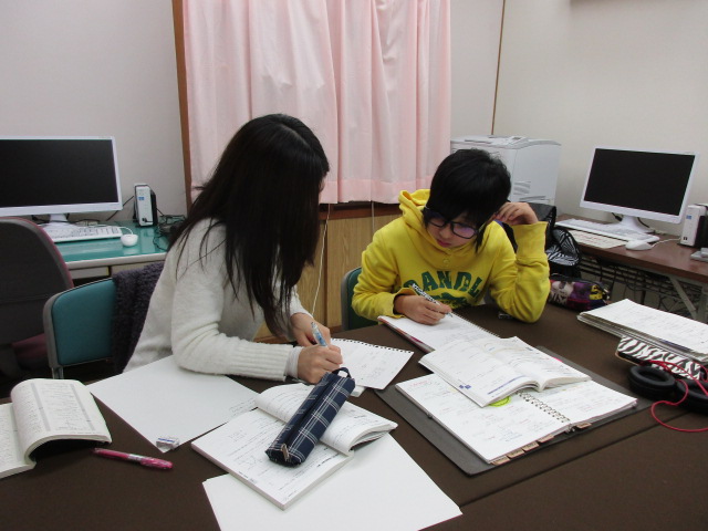 2月・数学を学習中