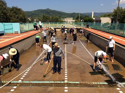 掃除の様子