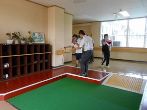 避難の様子