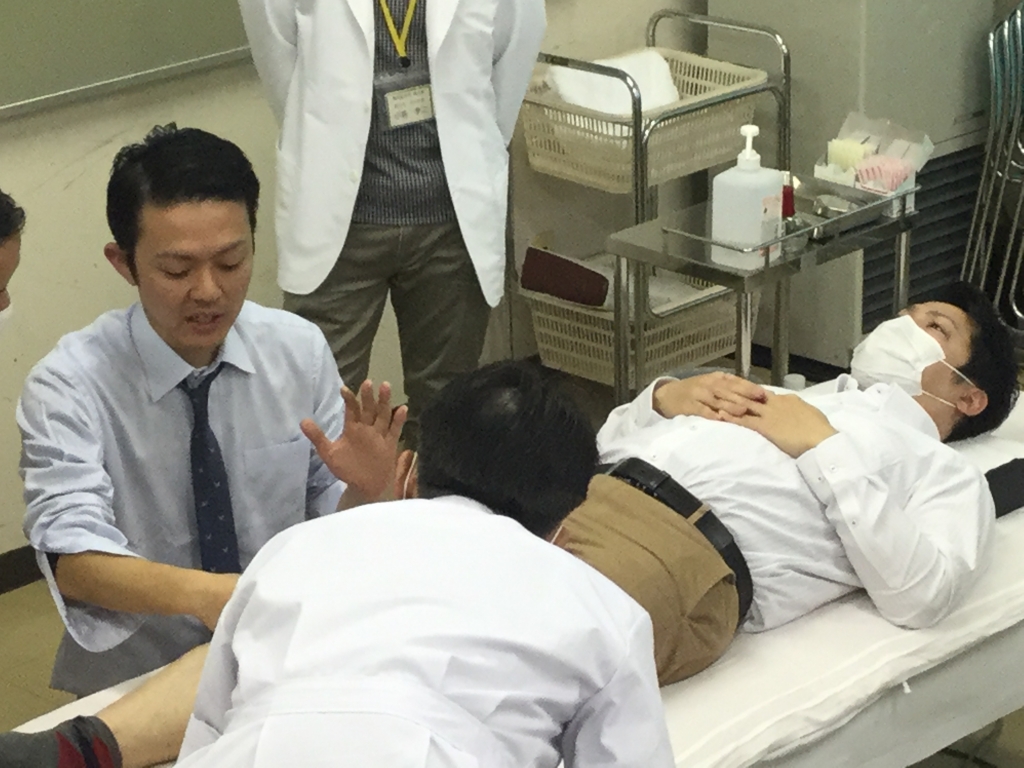 実技講習の様子