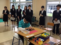 授業見学の様子