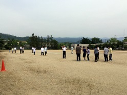 避難している様子２