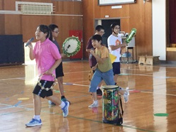 音楽発表練習のようす２