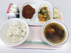 今日の給食