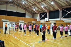 開会式で全員集合