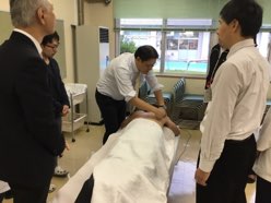 実技研修の様子