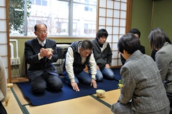 茶道部の初釜です