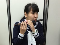龍笛（りゅうてき）に挑戦しています