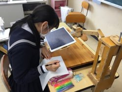 iPadでプリントを拡大しています