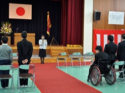 藤田校長先生の着任のあいさつです