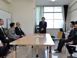 お披露目式の様子です