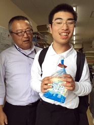 ののなのパン工場を見学してお土産をいただきました