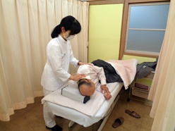 施術の様子です