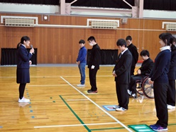 一言発表で冬休みの様子を教えてくれました