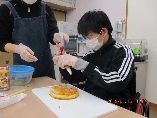 ケーキ作り