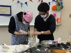 大根おろしをつくっています