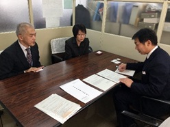 日本交通株式会社訪問の様子