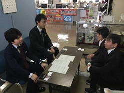 日の丸自動車株式会社訪問の様子