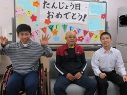 主役の集合写真