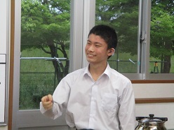 誕生者あいさつ