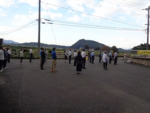 交通安全運動開始式