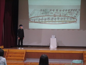 小中学部演技の１コマ