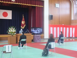 入学式の様子