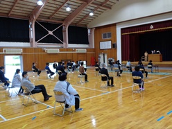体育館全体の様子