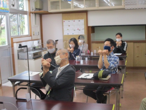 学んでいる様子②