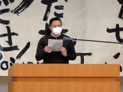 弁士の様子１