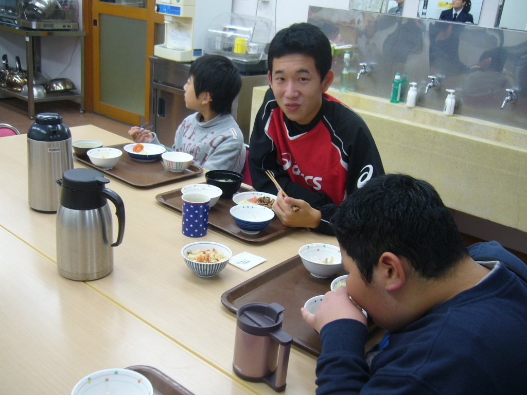 11月12日　夕食の様子