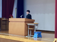 弁士の様子