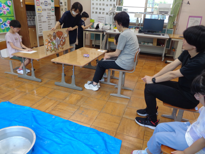 どうぶつたちがやってきました