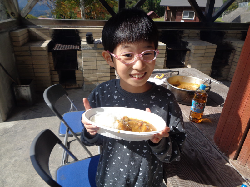 カレーできあがり