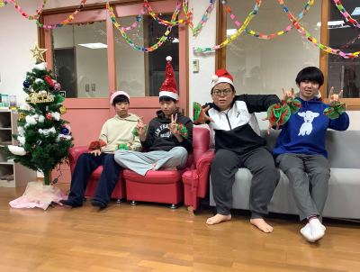クリスマス会の様子