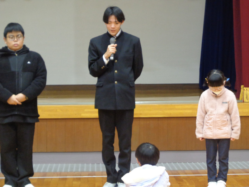 一言発表