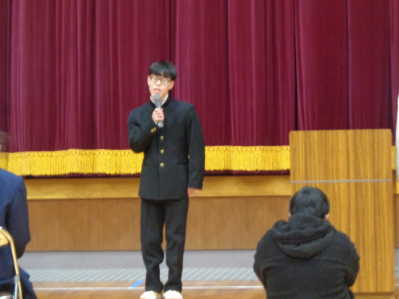 一言発表③