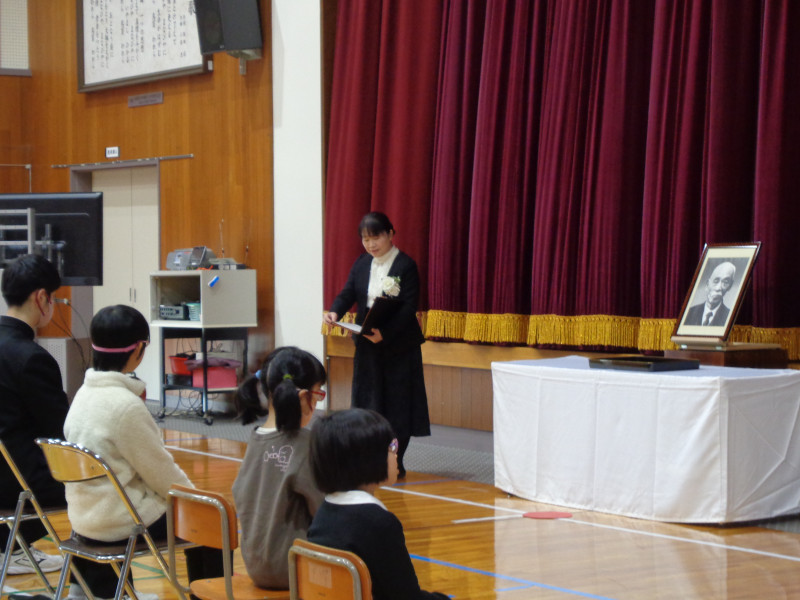 校長先生お話