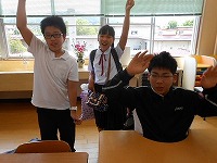 中学部出発式