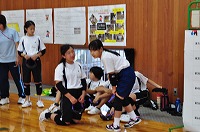 山根さんと青翔開智生徒