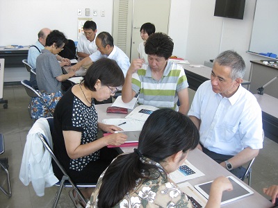 iPad研修会の様子②