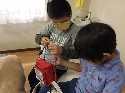 ハーネスバッグの中身は？