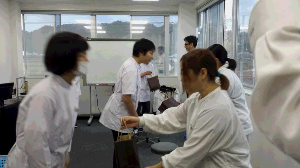 お土産までいただきました