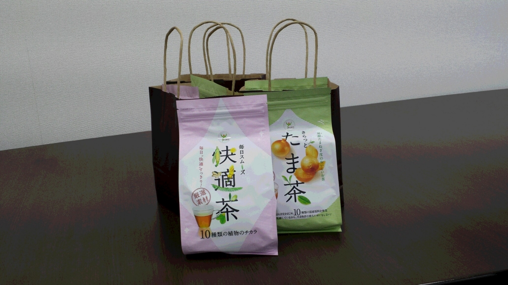 頂いたファイナールさんのお茶