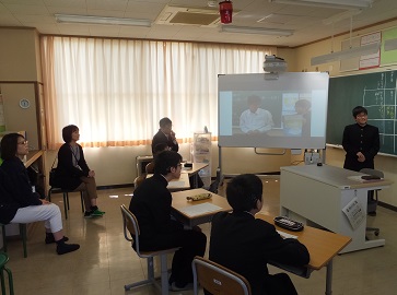 中学部の学習の様子です