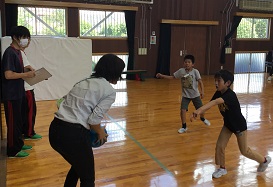 体育の学習（小学部）