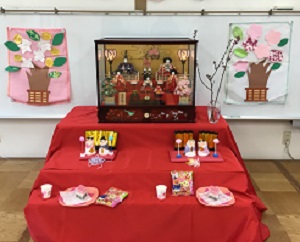 自分たちが作った作品も飾ってあります。
